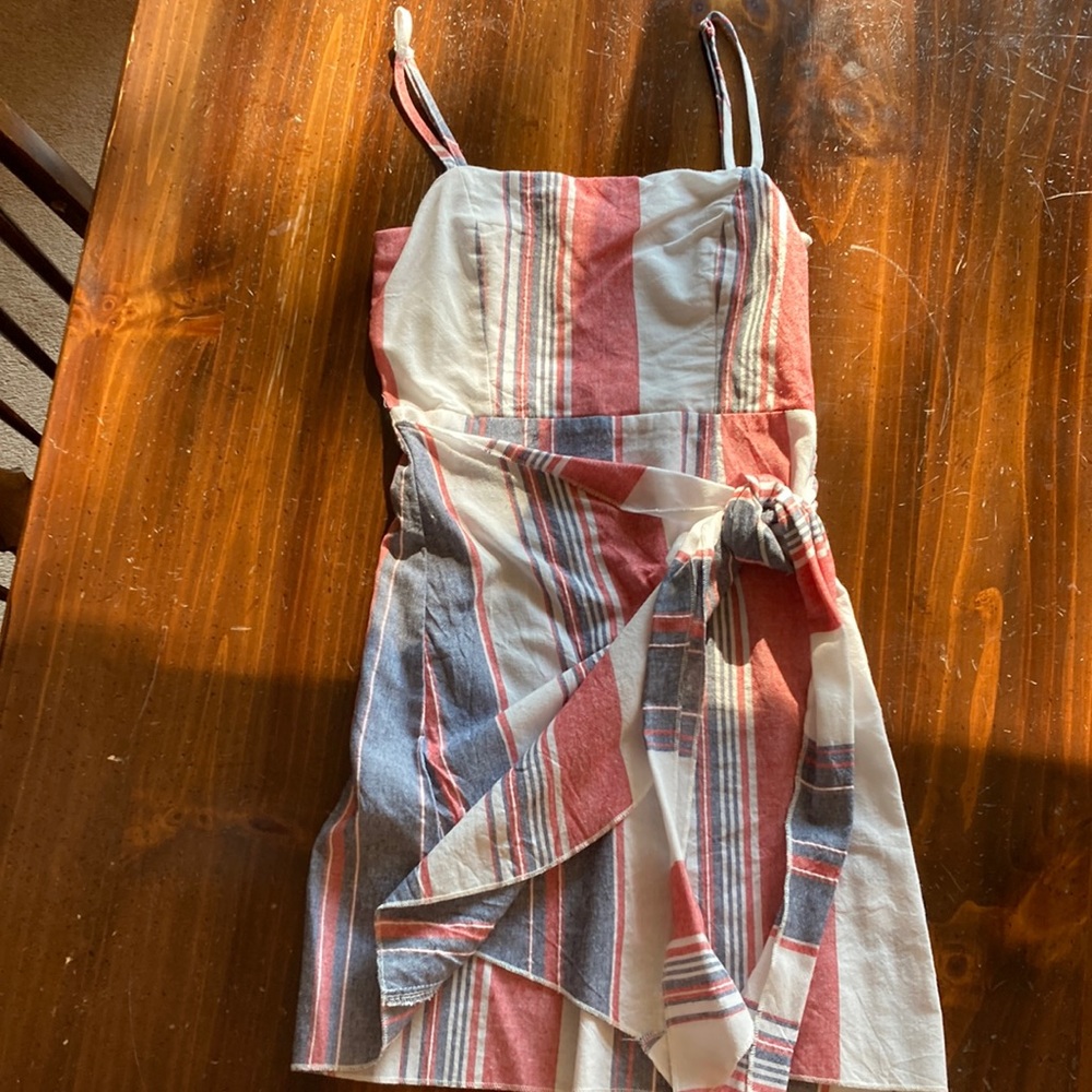 Red white and blue dress